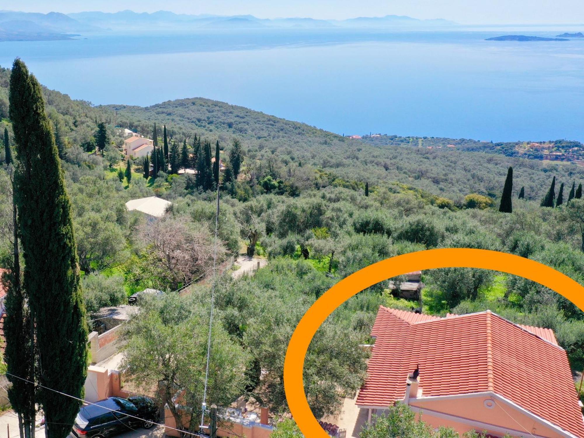 Villa Evmaria With Private Swimming Pool Spartylas Exteriér fotografie