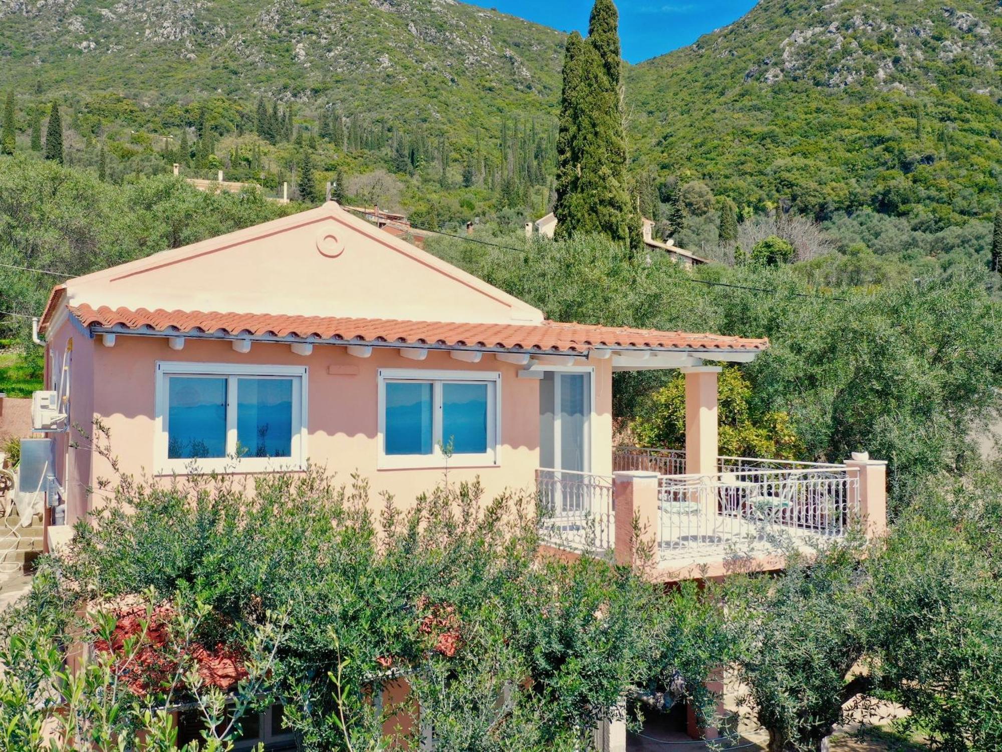 Villa Evmaria With Private Swimming Pool Spartylas Exteriér fotografie