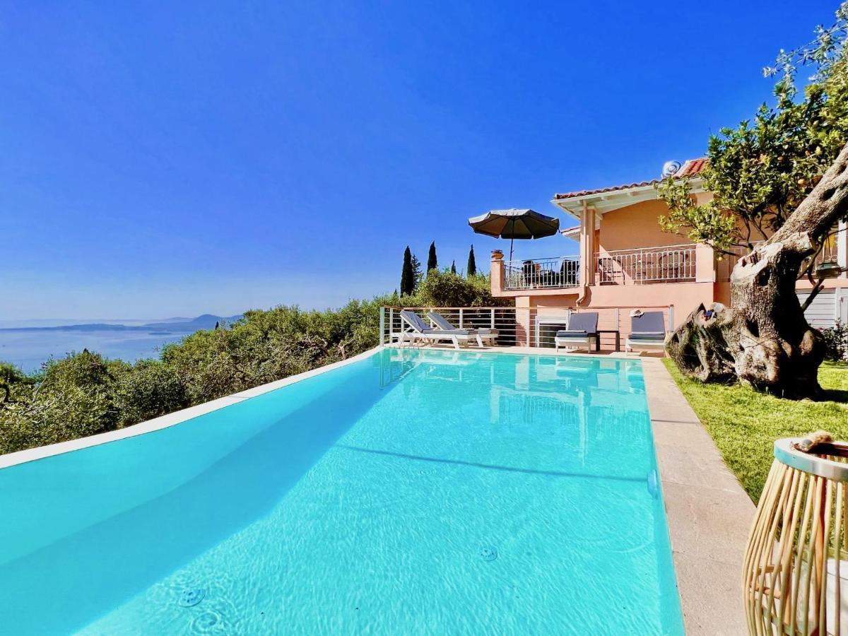 Villa Evmaria With Private Swimming Pool Spartylas Exteriér fotografie