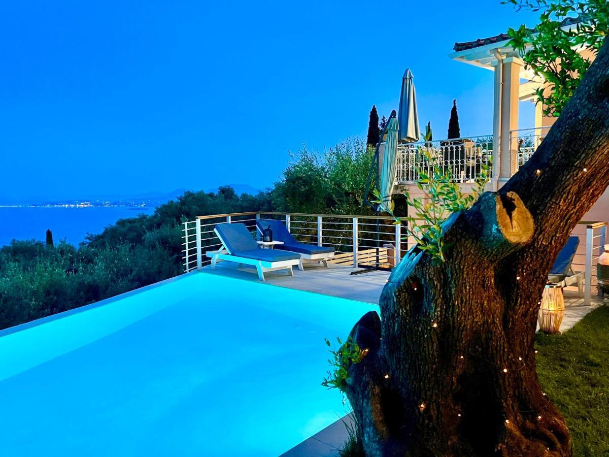 Villa Evmaria With Private Swimming Pool Spartylas Exteriér fotografie